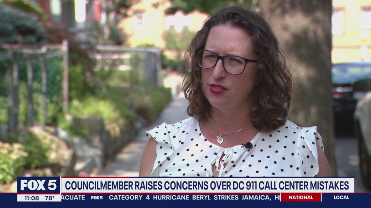 DC councilmember raises concerns over 911 call center mistakes